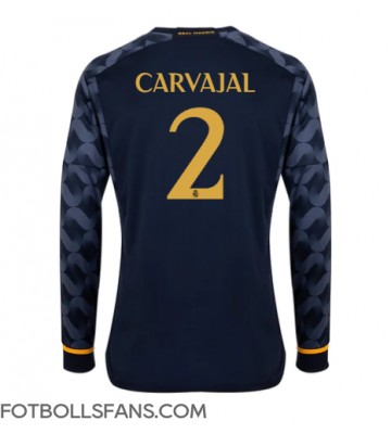 Real Madrid Daniel Carvajal #2 Replika Bortatröja 2023-24 Långärmad